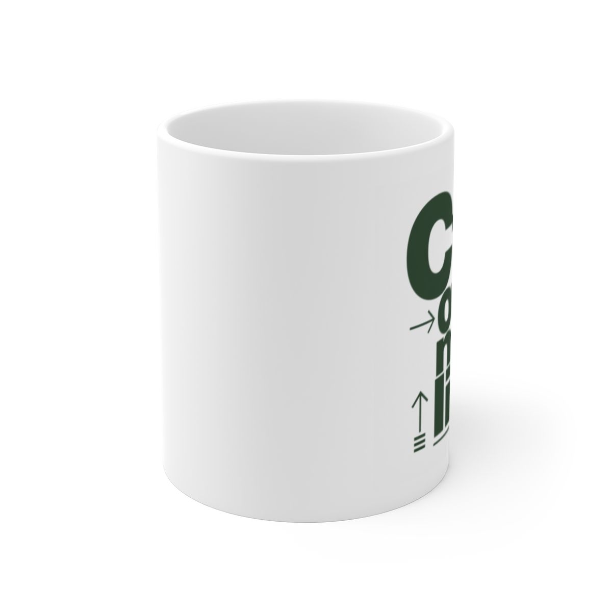 SZA "Ctrl over my life" White Mug - alternate angle 1, merchandise