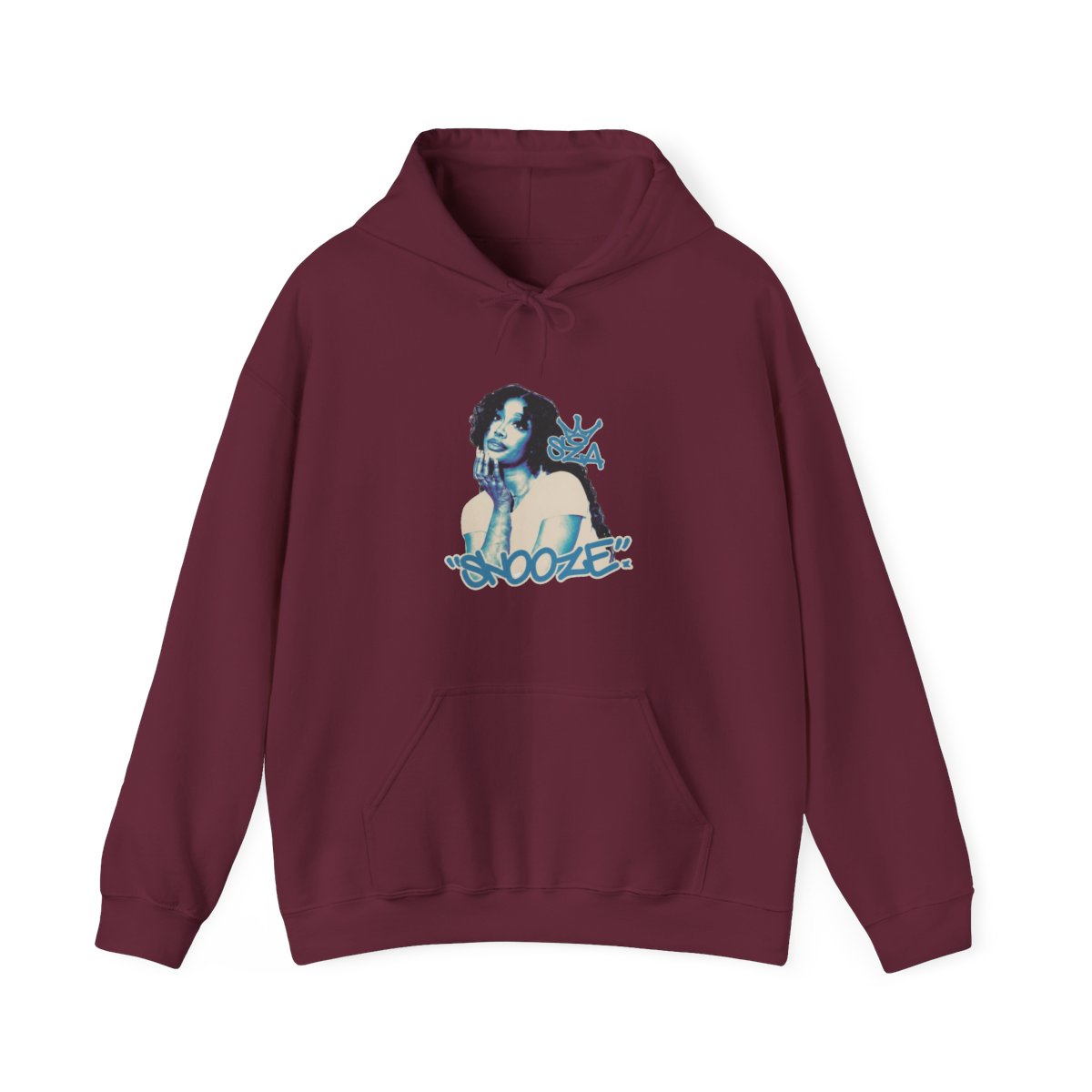 SNOOZE by SZA fan art Hoodie - alternate angle 4, merchandise