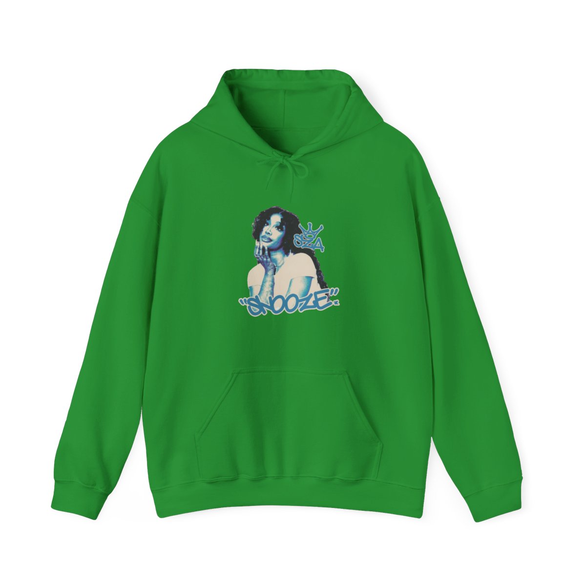 SNOOZE by SZA fan art Hoodie - alternate angle 3, merchandise