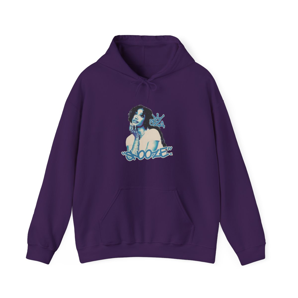 SNOOZE by SZA fan art Hoodie - alternate angle 5, merchandise