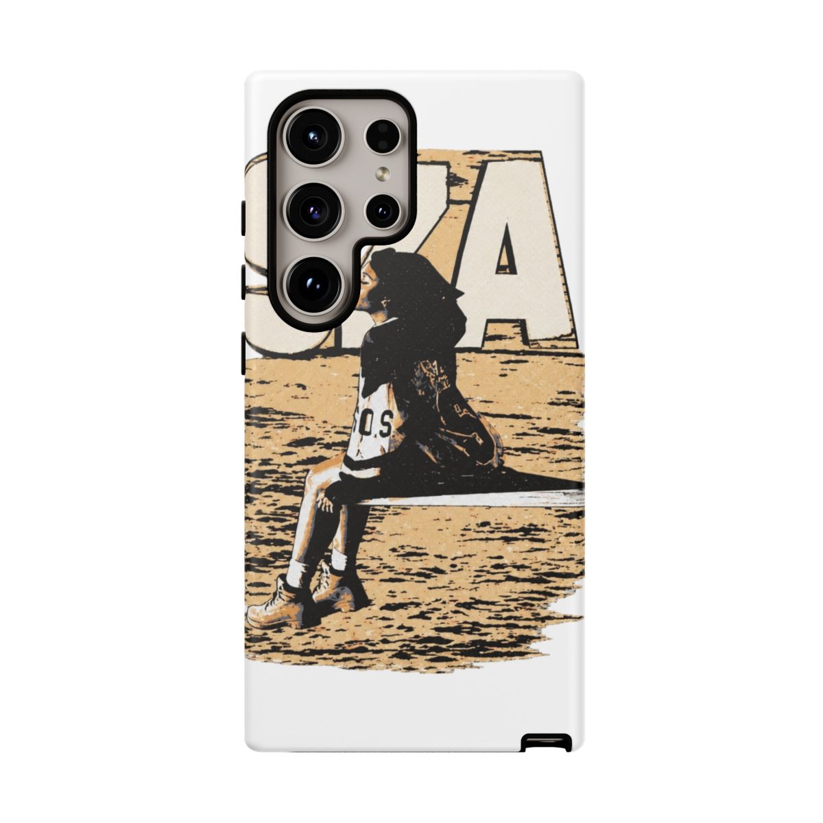 SZA - SOS vintage version Phone Case - alternate angle 1, merchandise