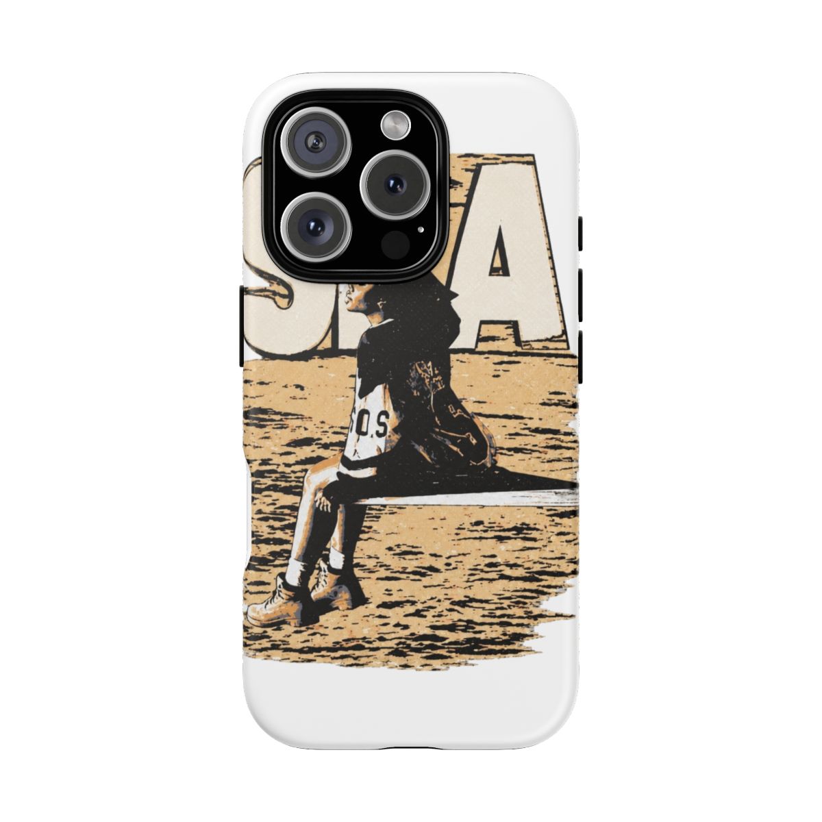 SZA - SOS vintage version Phone Case - alternate angle 4, merchandise