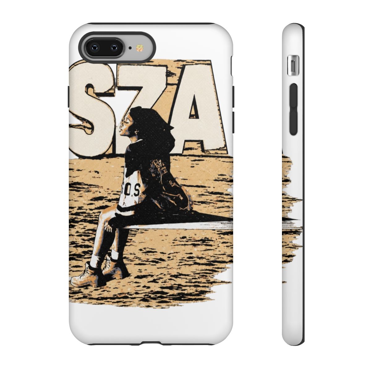 SZA - SOS vintage version Phone Case - alternate angle 1, merchandise