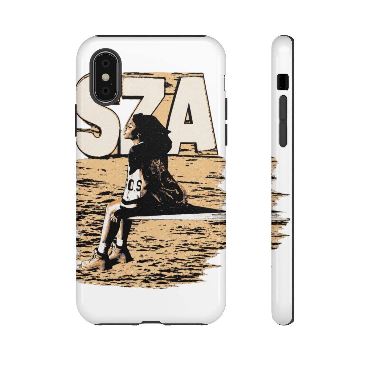 SZA - SOS vintage version Phone Case - alternate angle 2, merchandise