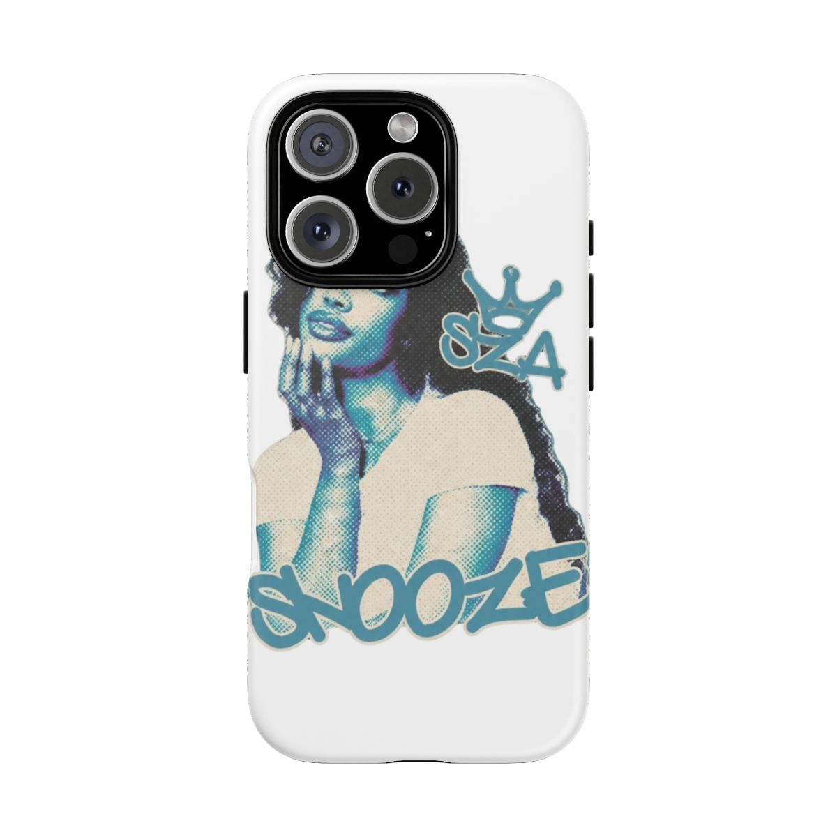 SNOOZE by SZA fan art Phone Case - alternate angle 3, merchandise