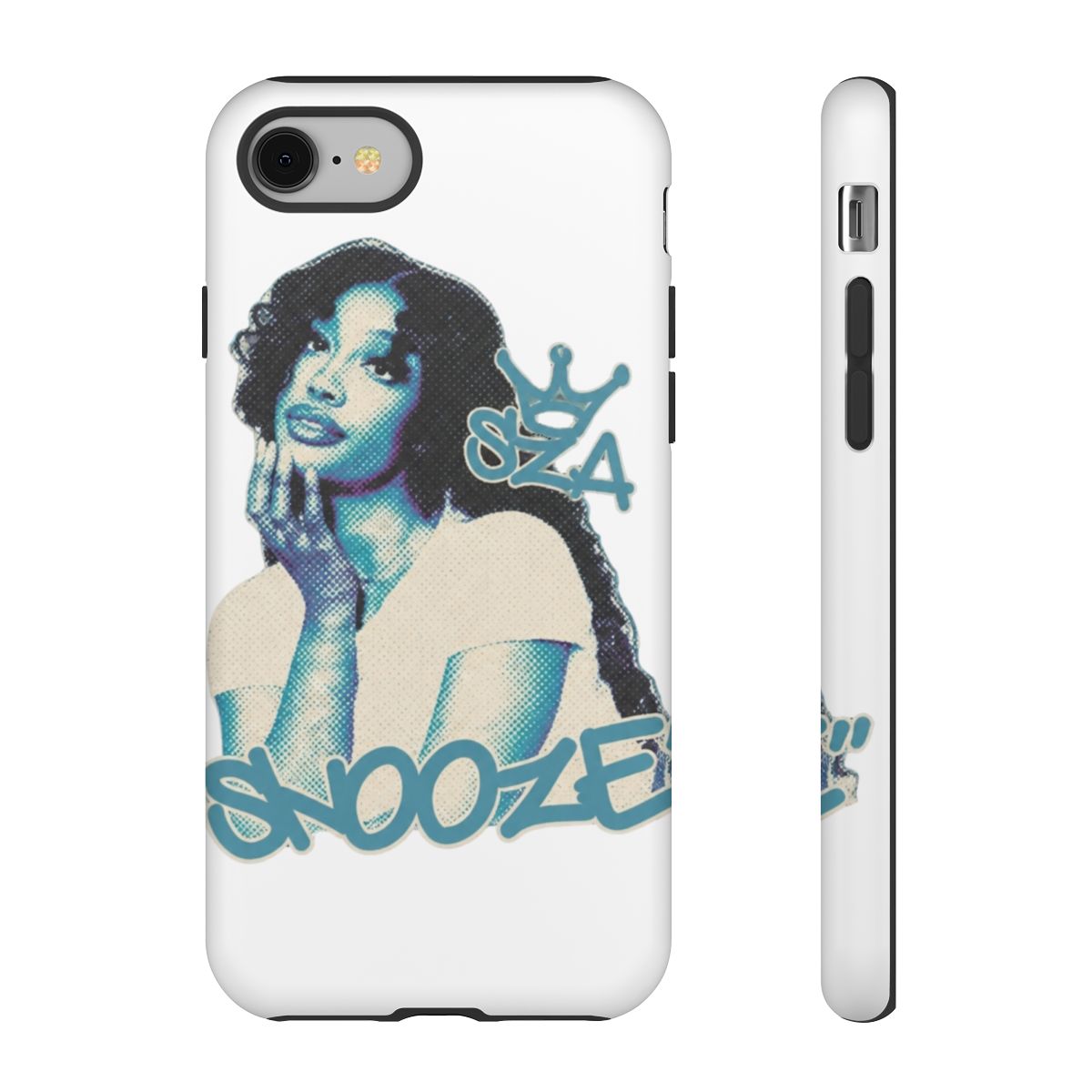 SNOOZE by SZA fan art Phone Case - alternate angle 1, merchandise