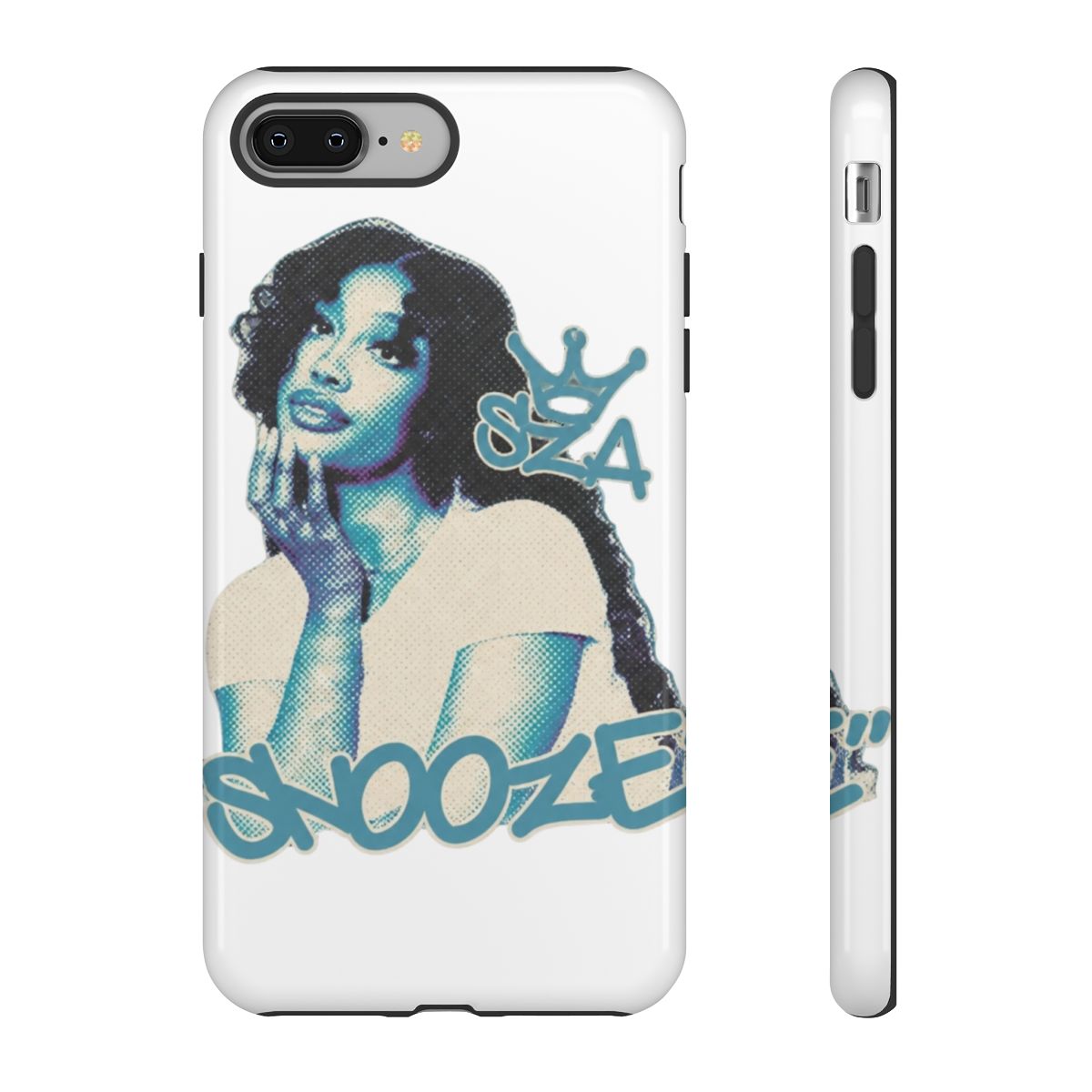 SNOOZE by SZA fan art Phone Case - alternate angle 2, merchandise