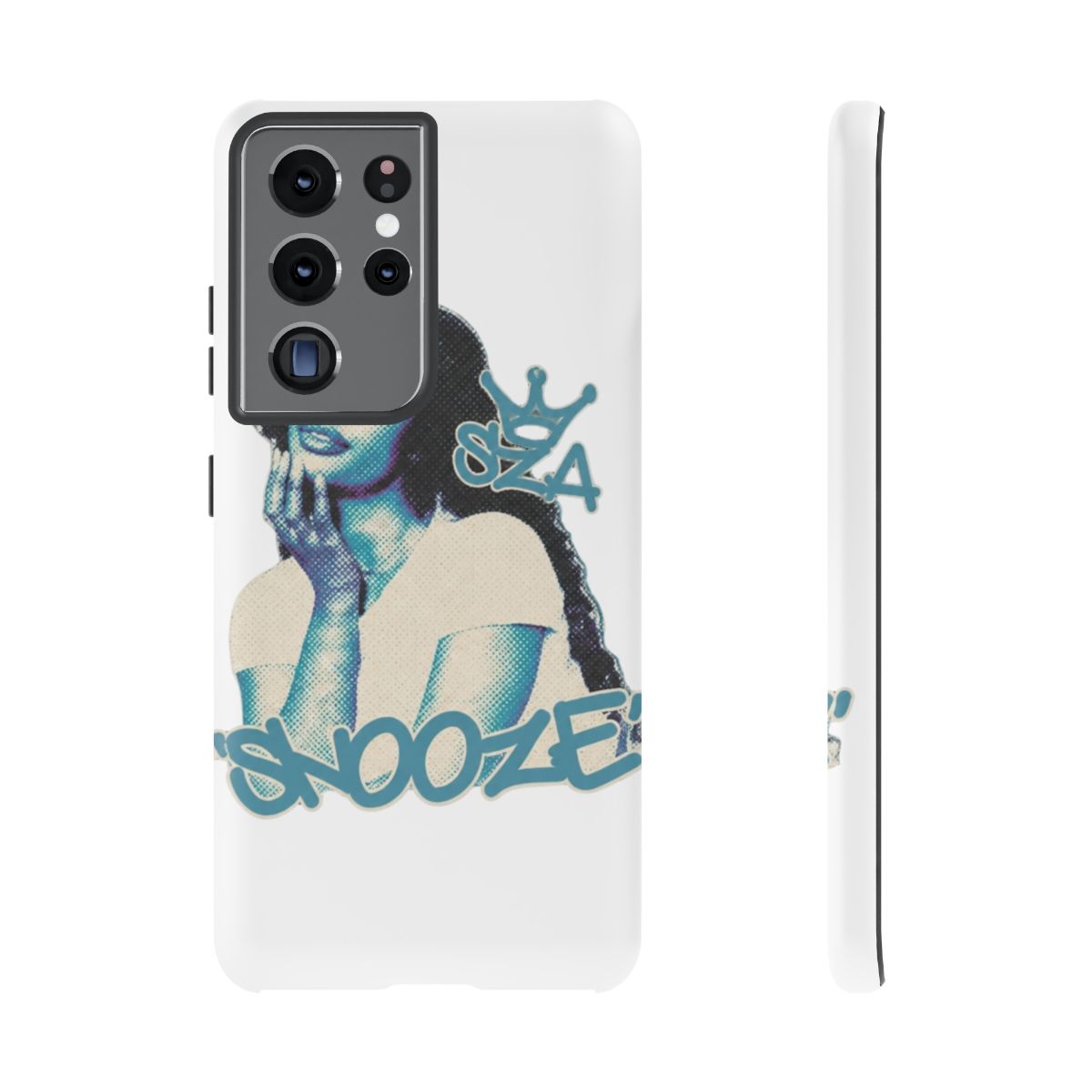 SNOOZE by SZA fan art Phone Case - alternate angle 4, merchandise