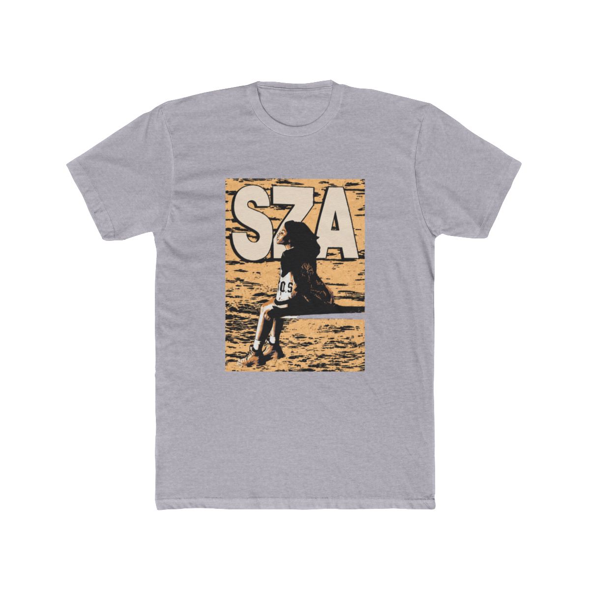 SZA - SOS vintage version Long Sleeve T Shirt - alternate angle 5, merchandise