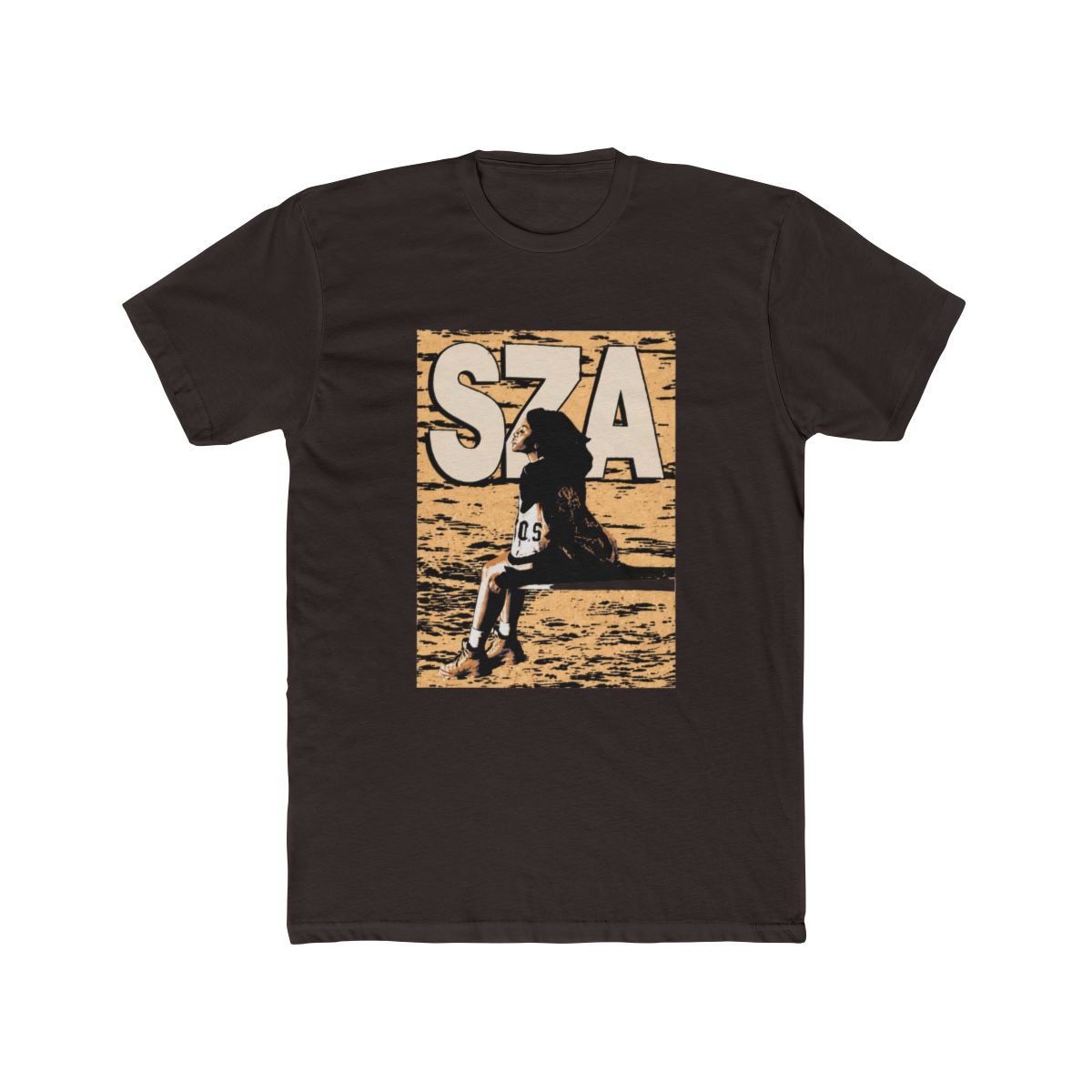 SZA - SOS vintage version T Shirt - alternate angle 2, merchandise