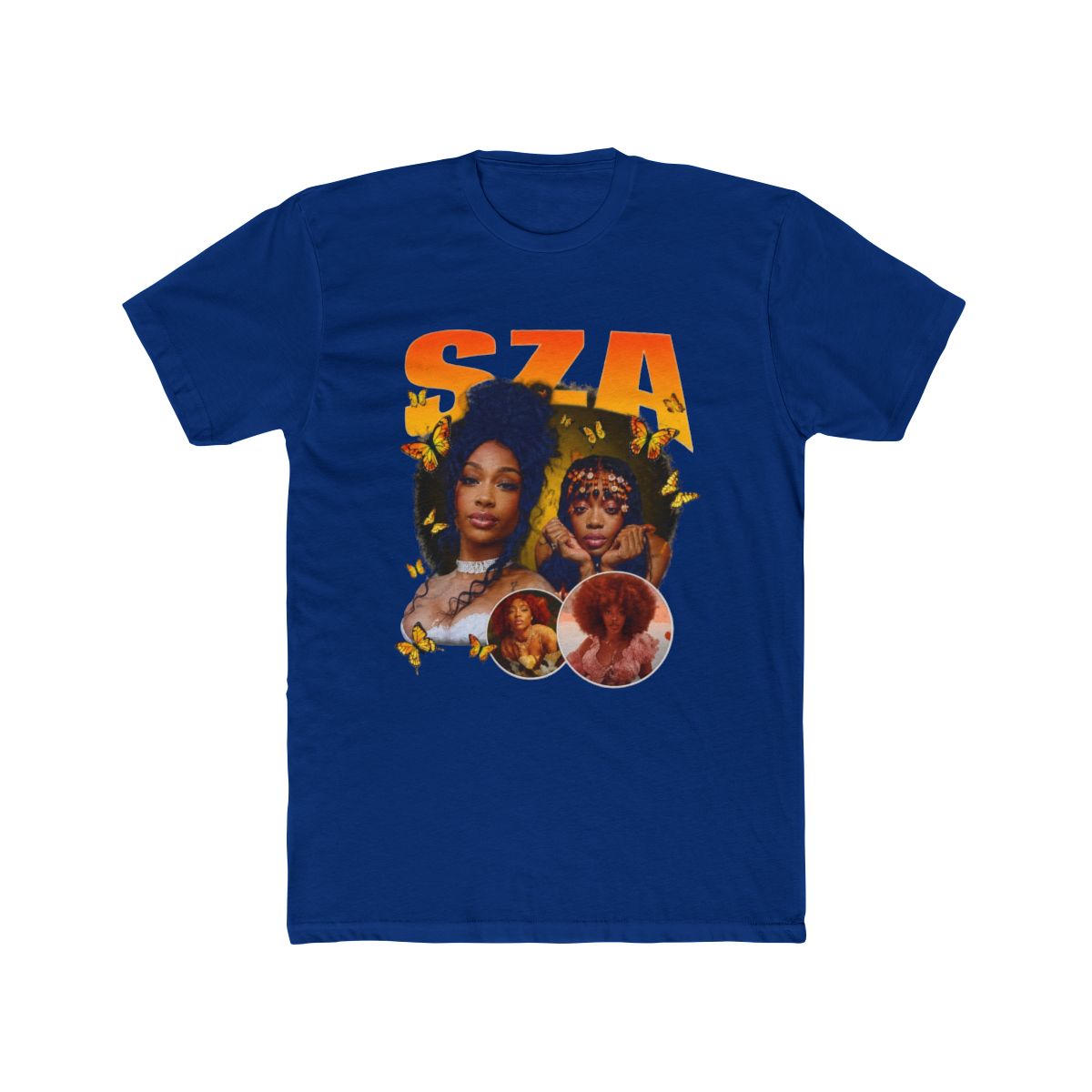SZA Vintage R&B Collage T Shirt - alternate angle 2, merchandise