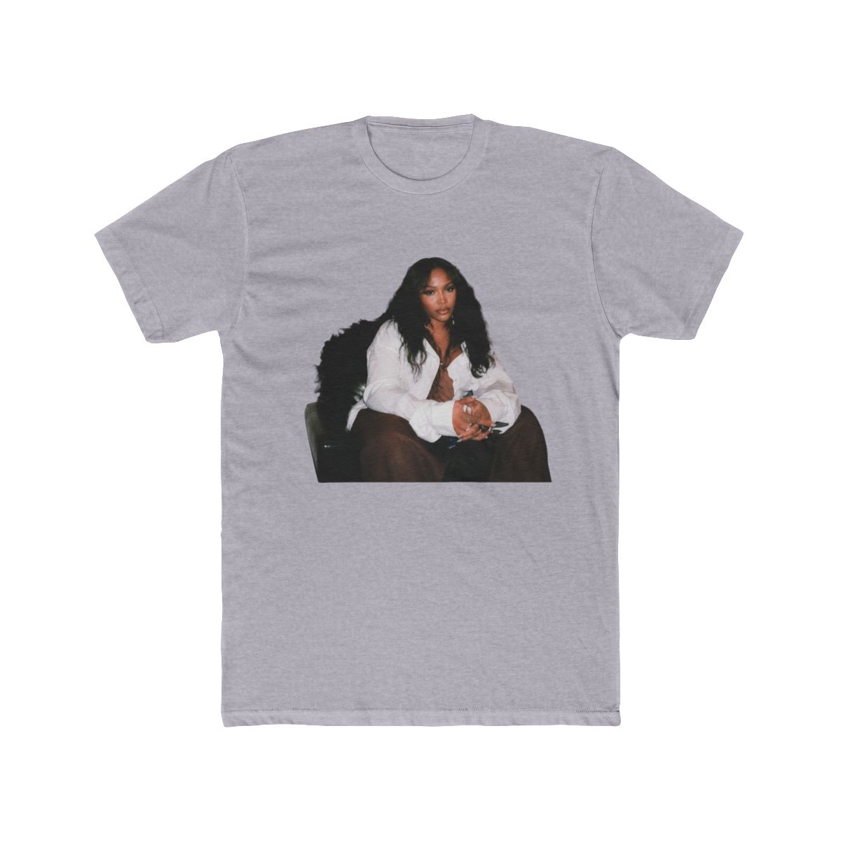 SZA R&B Music Star Fan Tribute T Shirt - alternate angle 2, merchandise