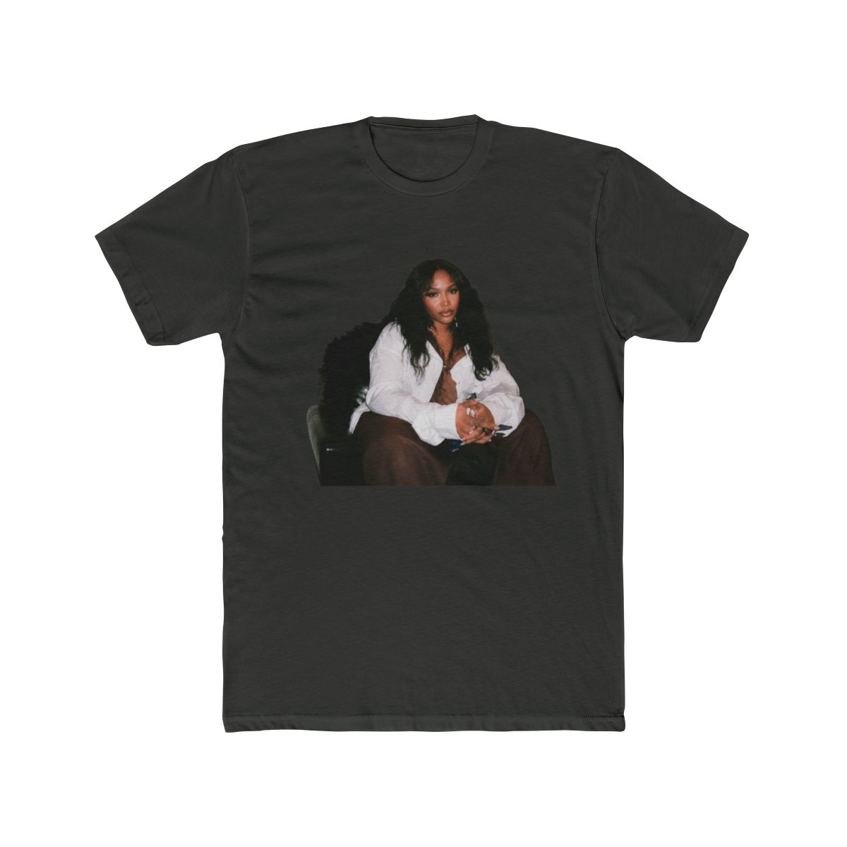 SZA R&B Music Star Fan Tribute T Shirt - alternate angle 3, merchandise