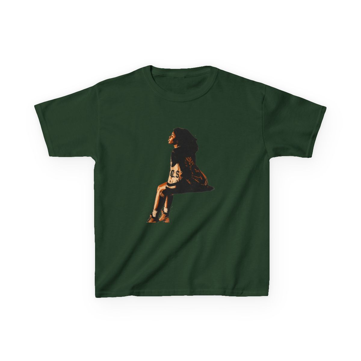 SZA - SOS vintage version Kids T-Shirt - alternate angle 2, merchandise