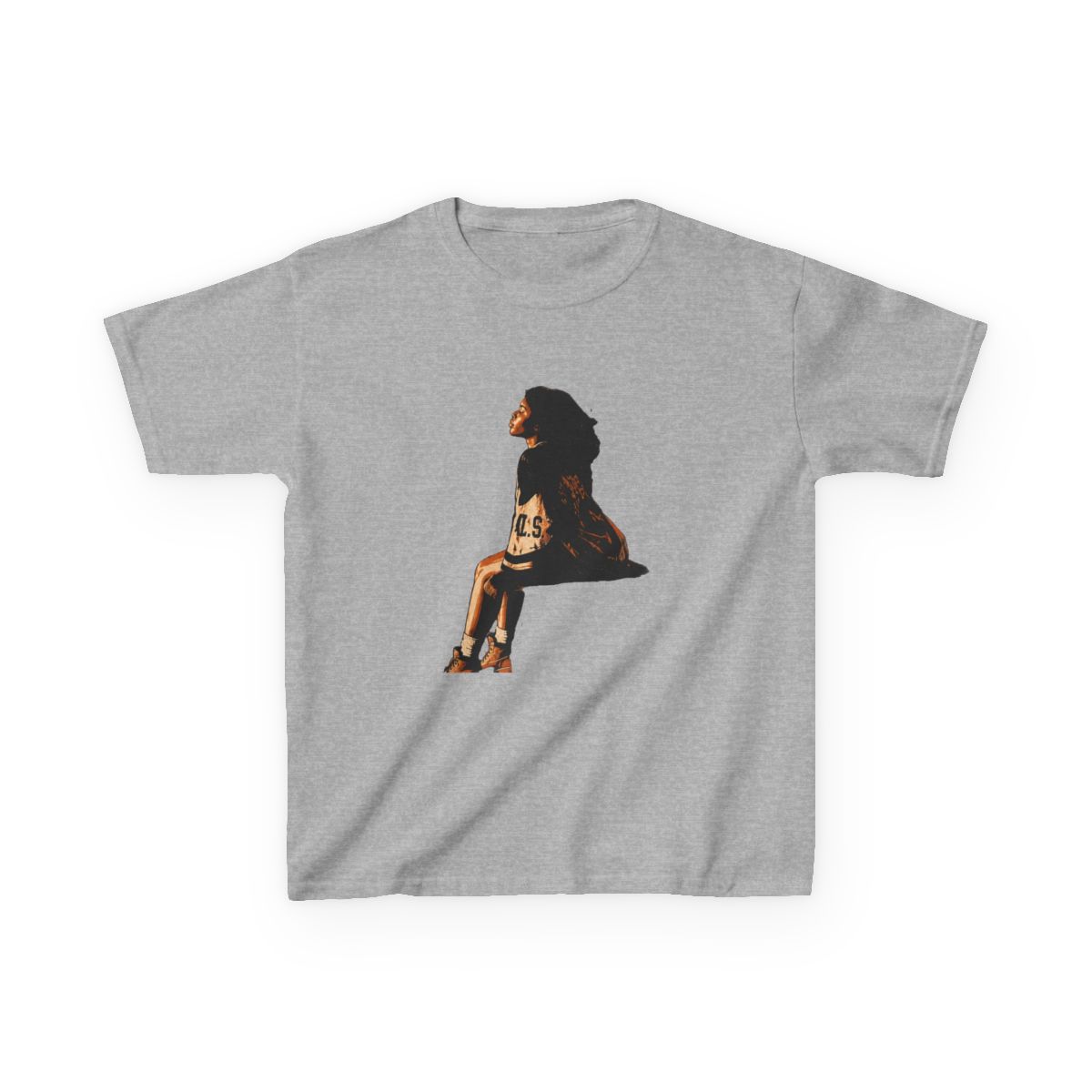 SZA - SOS vintage version Kids T-Shirt - alternate angle 3, merchandise