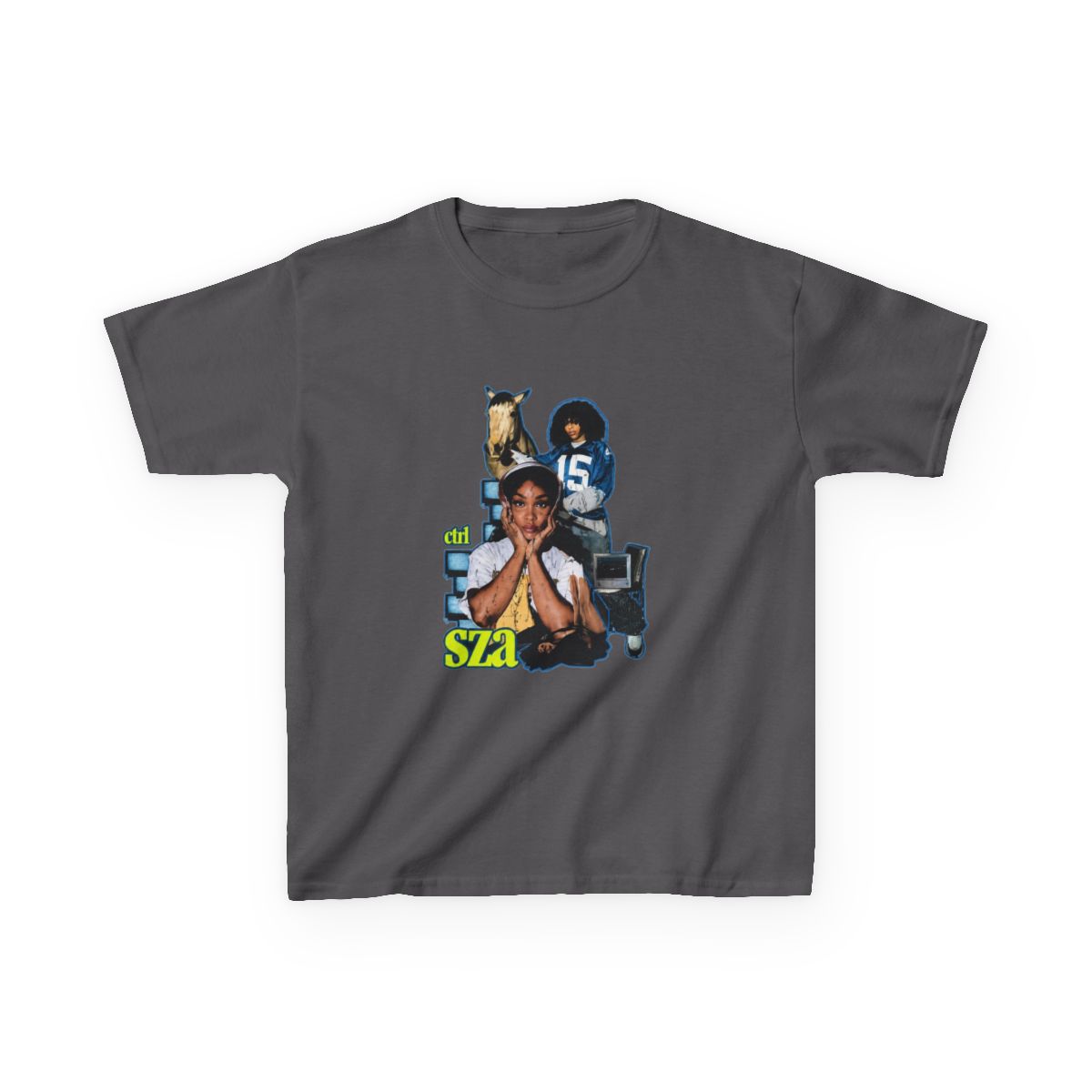 SZA Ctrl Album Aesthetic Tribute Kids T-Shirt - Official T-Shirts merchandise