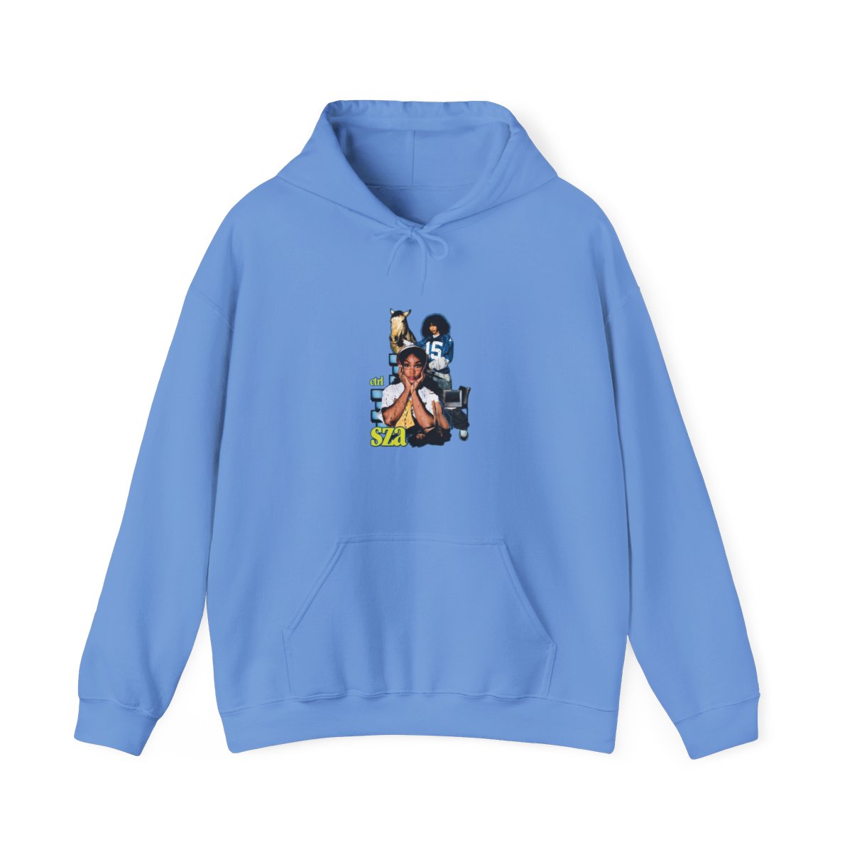 SZA Ctrl Album Aesthetic Tribute Hoodie - alternate angle 3, merchandise