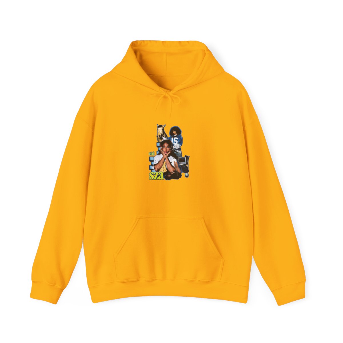 SZA Ctrl Album Aesthetic Tribute Hoodie - alternate angle 2, merchandise