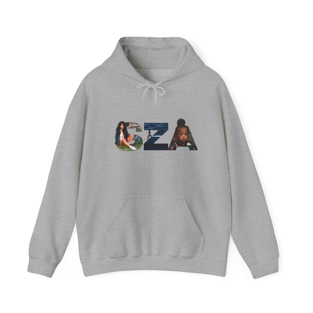SZA SOS Album Art Letters Music Merch Hoodie - alternate angle 2, merchandise