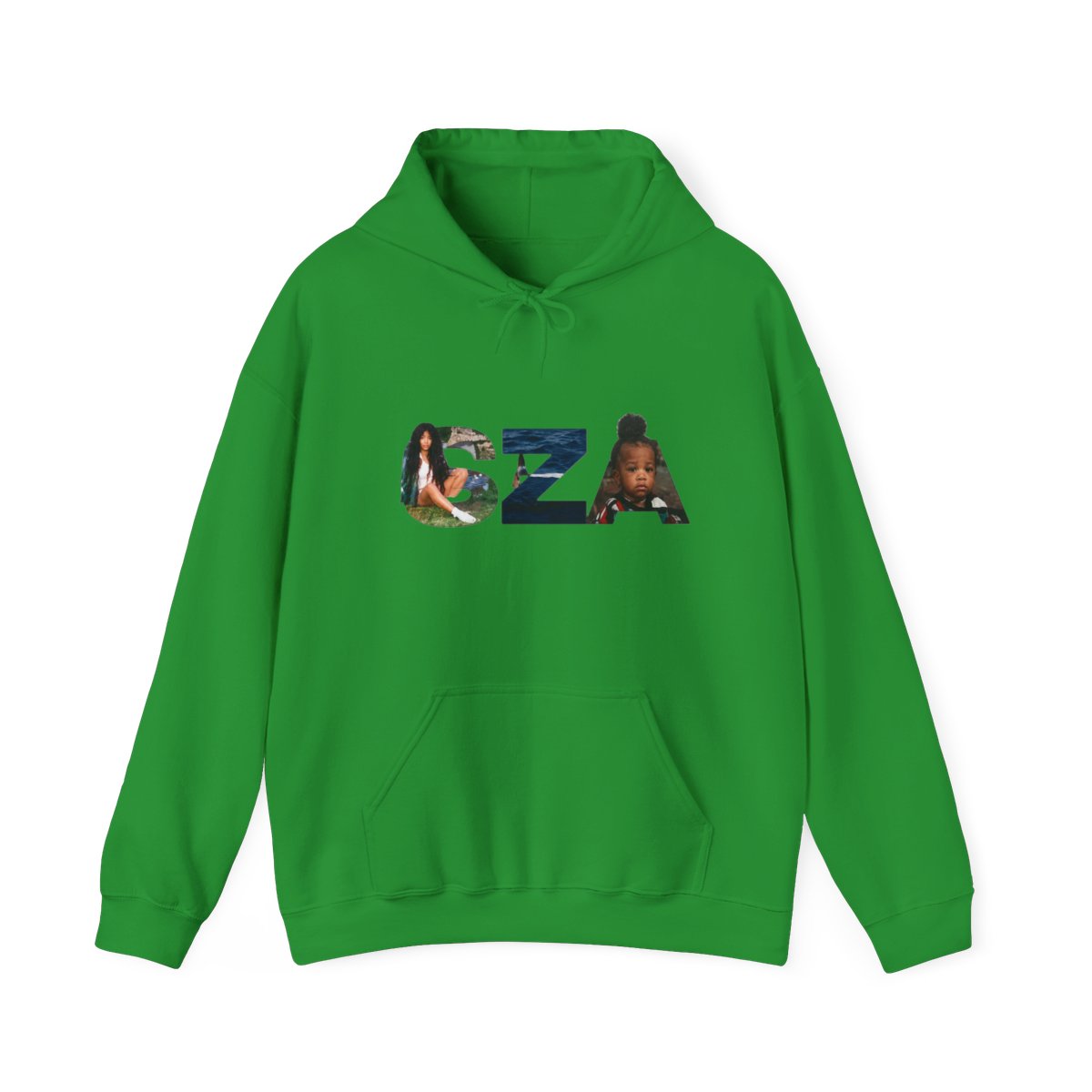 SZA SOS Album Art Letters Music Merch Hoodie - alternate angle 3, merchandise
