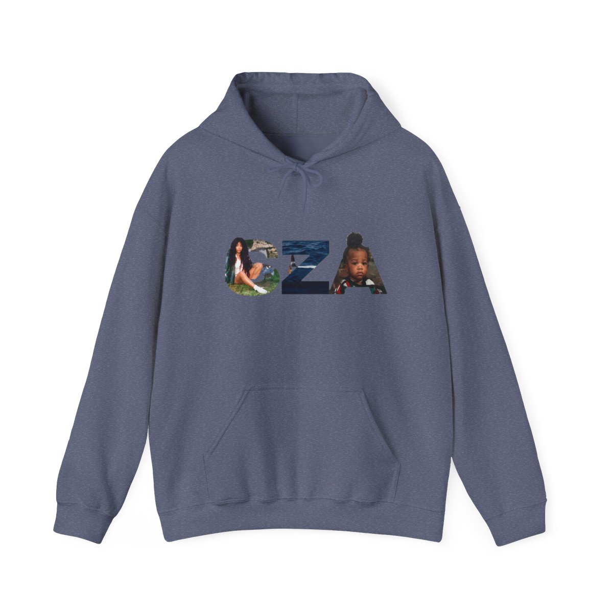 SZA SOS Album Art Letters Music Merch Hoodie - alternate angle 5, merchandise