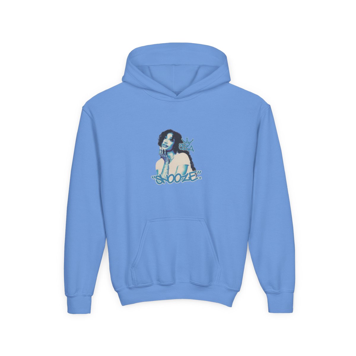 SNOOZE by SZA fan art Kids Hoodie - alternate angle 5, merchandise