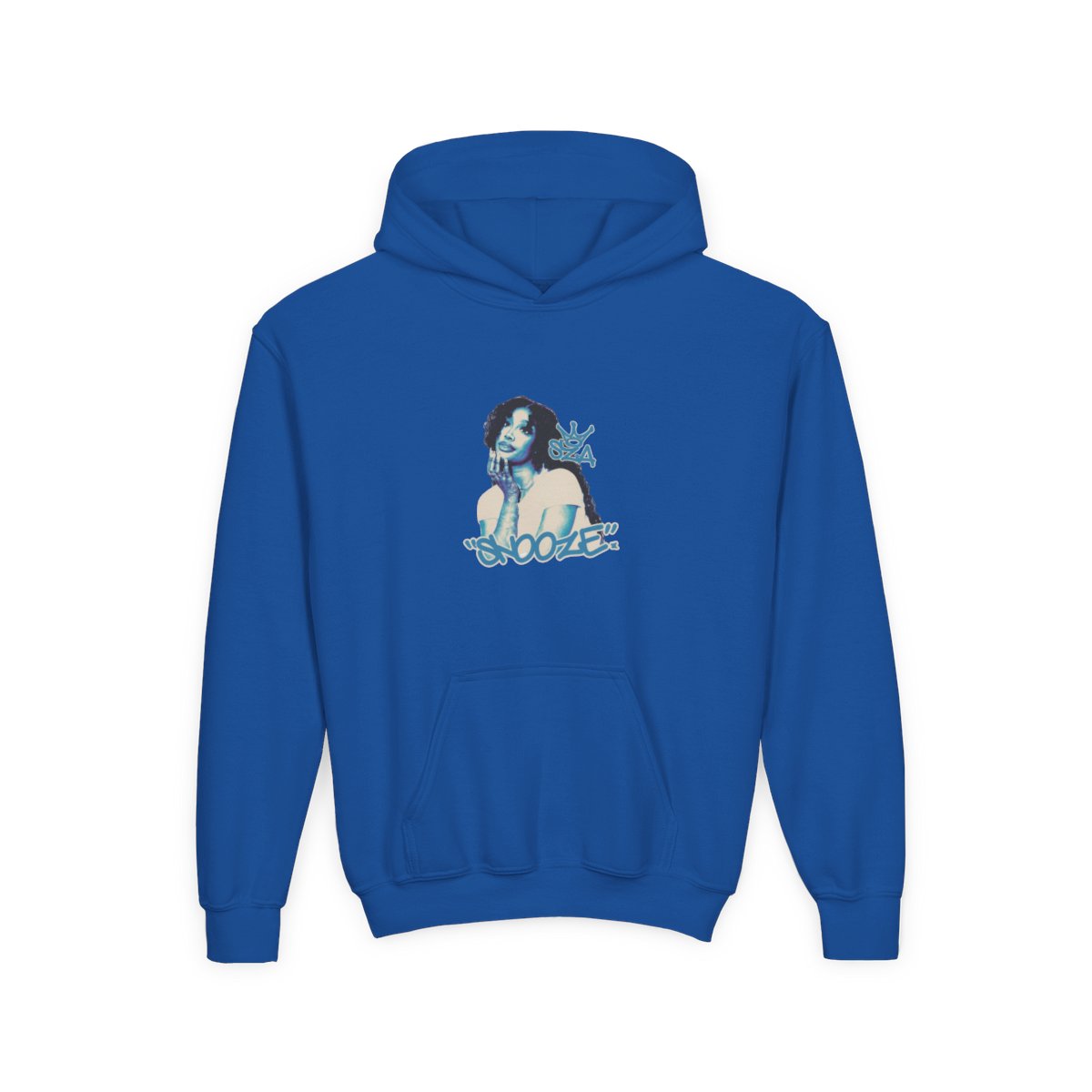 SNOOZE by SZA fan art Kids Hoodie - alternate angle 5, merchandise