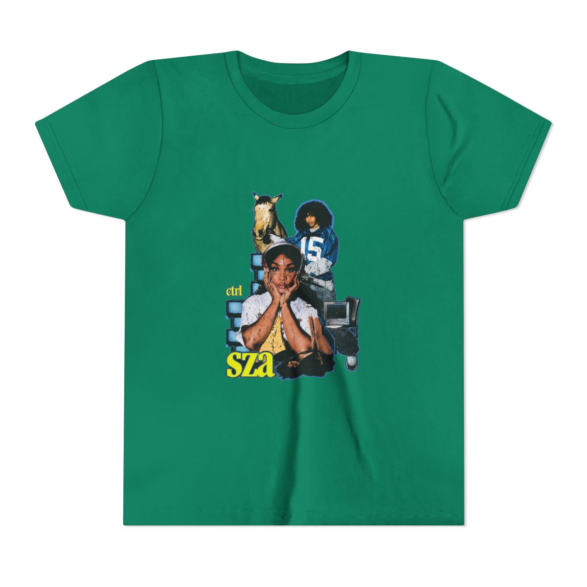 SZA Ctrl Album Aesthetic Tribute Kids T Shirt