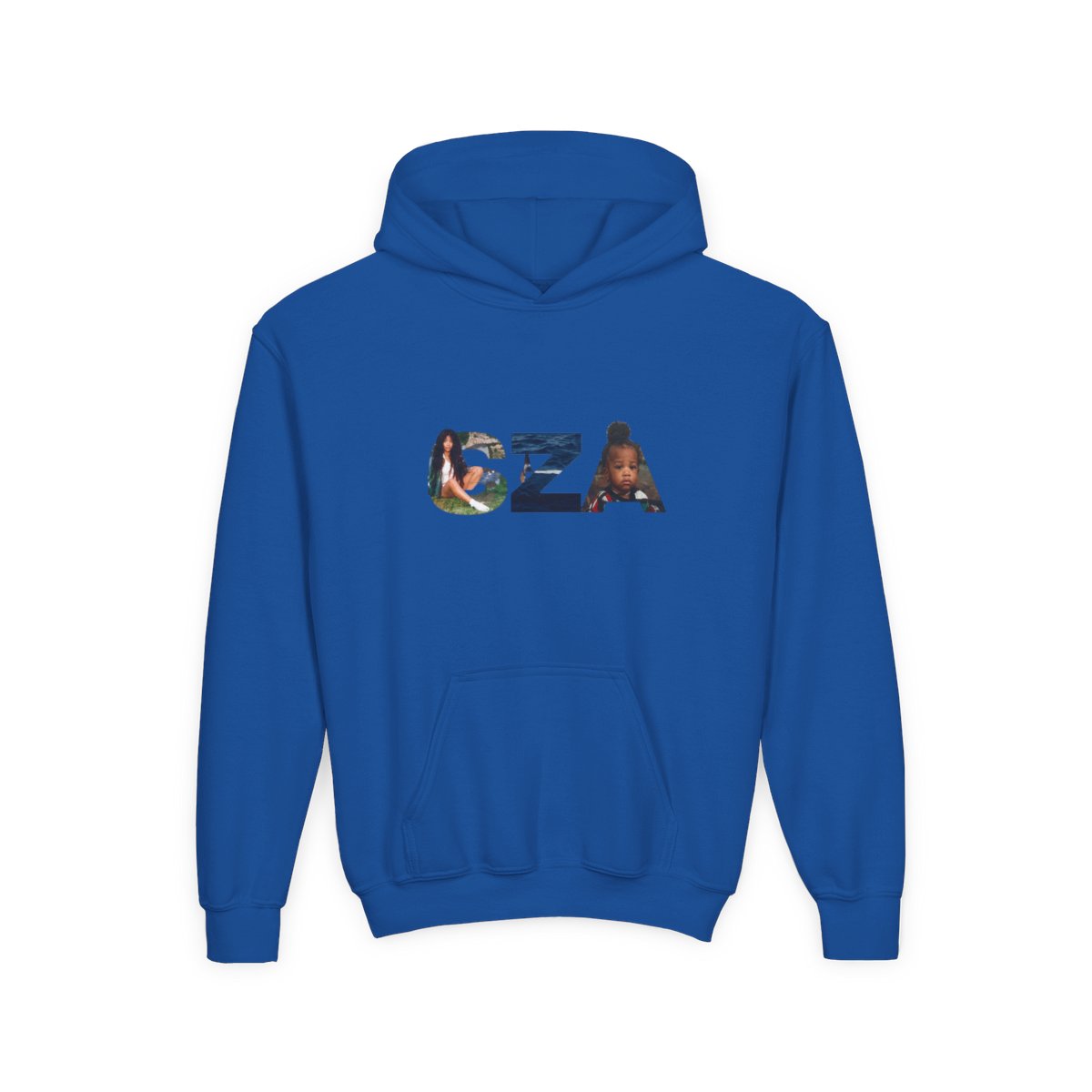 SZA SOS Album Art Letters Music Merch Kids Hoodie - alternate angle 5, merchandise