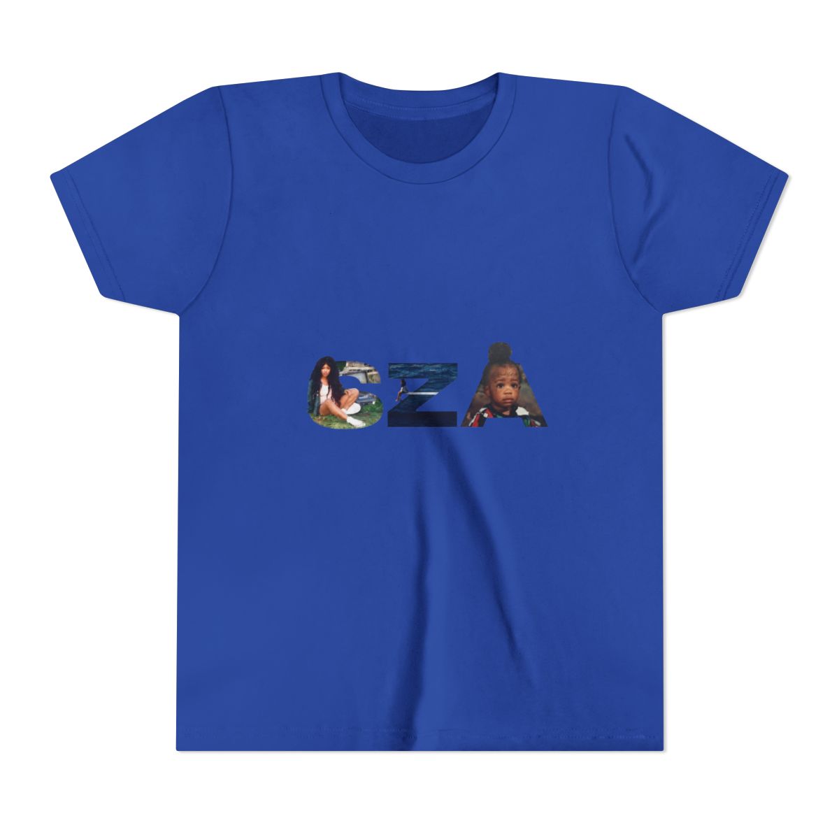 SZA SOS Album Art Letters Music Merch Kids T Shirt - alternate angle 3, merchandise