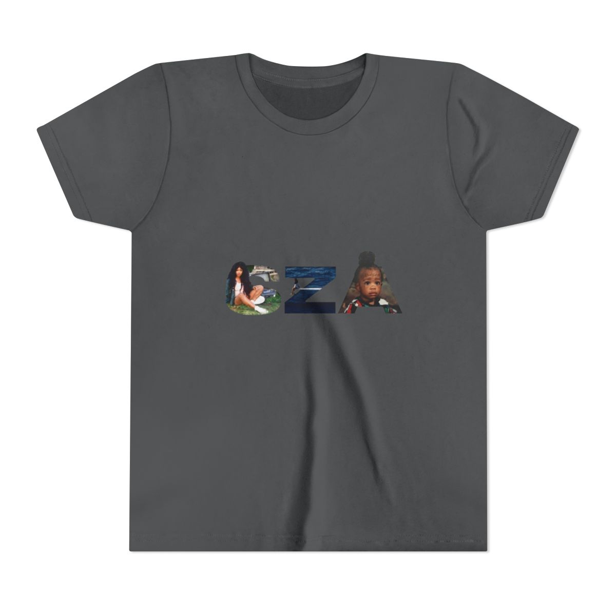 SZA SOS Album Art Letters Music Merch Kids T Shirt - alternate angle 4, merchandise