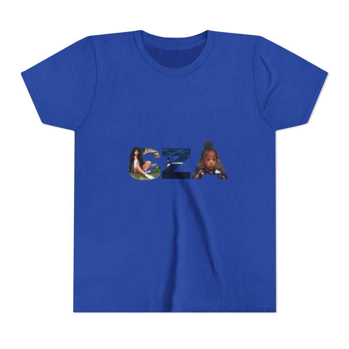 SZA SOS Album Art Letters Music Merch Kids T Shirt - alternate angle 4, merchandise